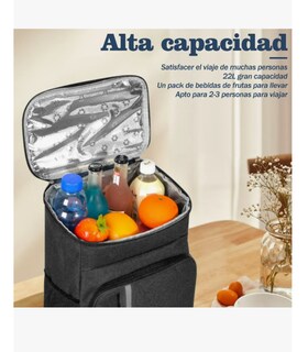 Foto 4 | Foto 4 | Hielera Mochila Interior Impermeable Mantener Caliente/frío
