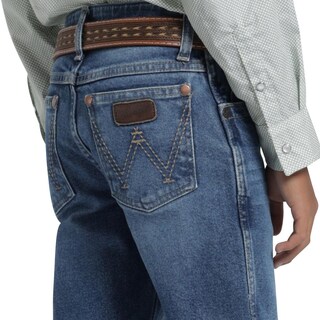 Foto 1 | Foto 1 | Jeans Vaquero Wrangler Niño Slim Boot 640 Multicolor