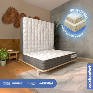 Foto 3 | Foto 3 | Colchón Colchonfort Click King Size Ortopédico Plegable Foam High Resilience