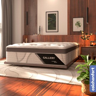 Foto 2 | Foto 2 | Colchonfort Colchón Gallery Matrimonial 40 Cm Foam Puff Hr Sin Resortes