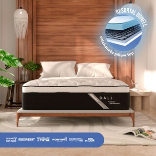 Foto 3 | Foto 3 | Colchón Colchonfort Dali Matrimonial 33 cm Ortopédico Semi Suave con Confort Estructural