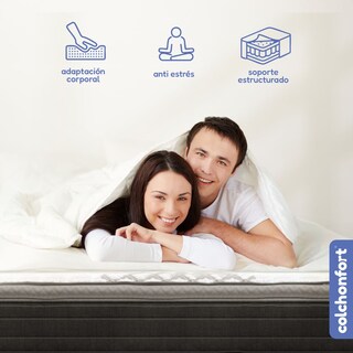 Foto 4 | Foto 4 | Colchonfort Colchón Nuit Matrimonial 25 Cm Resortal Fortech