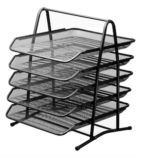 Foto 1 | Foto 1 | Charola Organizador Metalica Escritorio Bandeja De 5 Niveles