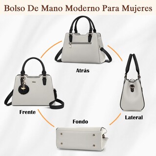 Foto 4 | Foto 4 | Bolsa Belug Beige