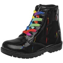 Bota Mcqueen Negro Niña