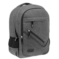 Mochila Unisex Genérica Gris Caballero
