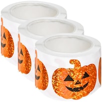 Calcomanías Fiesta Halloween Ventdepot Mxjck-003 3 Piezas Papel Adhesivo Multicolor