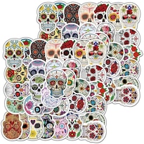 Calcomanías Fiestas Ventdepot Mxssl-002 2 Piezas Pvc Autoadhesivo Mate Multicolor