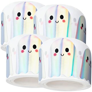 Foto 1 | Foto 1 | Calcomanías De Fantasmitas Ventdepot Mxhoh-004 4 Piezas Papel Adhesivo Multicolor
