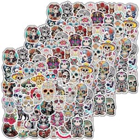 Calcomanías Halloween Ventdepot Mxmys-003 3 Piezas Pvc Autoadhesivo Brillante Multicolor