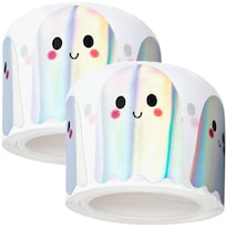 Bonitas Calcomanías De Fantasma Ventdepot Mxhoh-002 2 Piezas Papel Adhesivo Multicolor