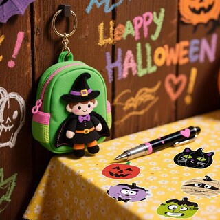 Foto 4 | Foto 4 | Calcomanía Para Disfraces Ventdepot Mxsyo-005 5 Piezas 8 Diseños Multicolor