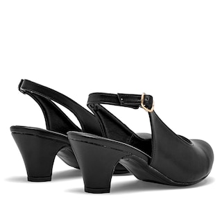 Foto 5 | Foto 5 | Zapatilla Tacuadrado Poptops Negro Dama