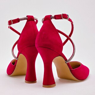 Foto 5 | Foto 5 | Zapatilla Abierta Moramora Rojo Dama