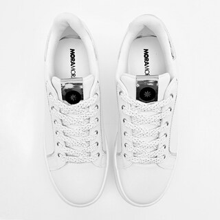 Foto 3 | Foto 3 | Tenis Urbano Moramora Blanco Dama