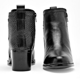 Foto 3 | Foto 3 | Botin Casual Moramora Negro Dama