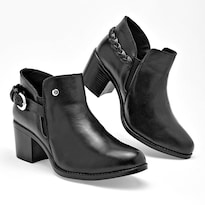 Botin Casual Moramora Negro Dama