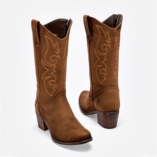 Foto 2 | Foto 2 | Botín Tipo Moramora Café Dama