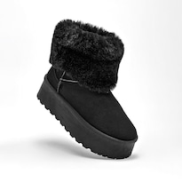 Botin Casual Moramora Negro Dama