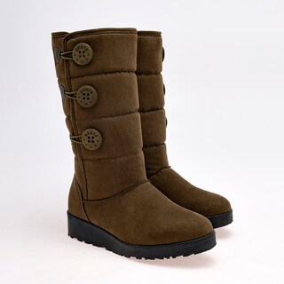 Foto 1 | Foto 1 | Bota Invernal Valeria Star Verde Dama