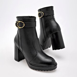 Foto 1 | Foto 1 | Botin Casual Green Love Negro Dama