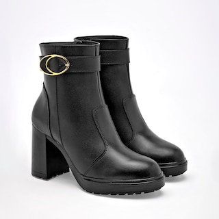 Foto 2 | Foto 2 | Botin Casual Green Love Negro Dama