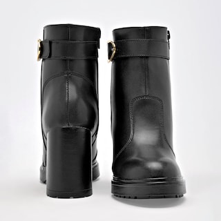 Foto 3 | Foto 3 | Botin Casual Green Love Negro Dama