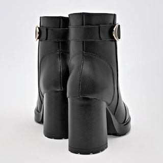 Foto 5 | Foto 5 | Botin Casual Green Love Negro Dama