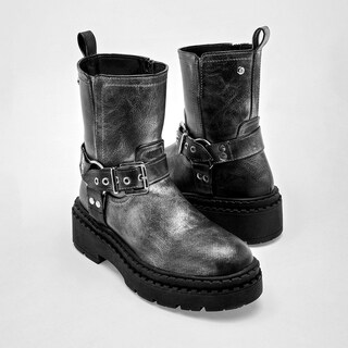 Foto 2 | Foto 2 | Bota Casual Moramora Negro Dama