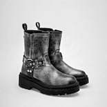 Bota Casual Moramora Negro Dama