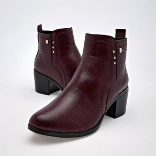 Foto 1 | Foto 1 | Botin Casual Moramora Morado Dama