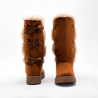 Foto 3 | Foto 3 | Bota Larga Rojo Cereza Café Dama