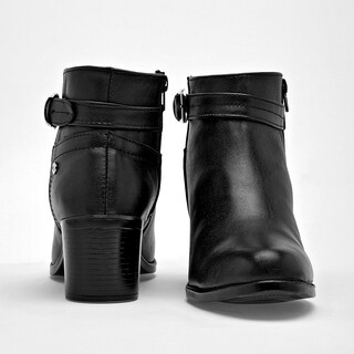 Foto 3 | Foto 3 | Botin Casual Moramora Negro Dama