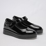 Zapato Casual Coqueta Y Audaz Negro Niña