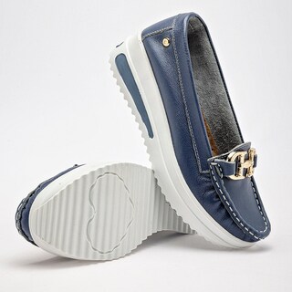 Foto 2 | Foto 2 | Zapato Casual Mora Confort Azul Dama