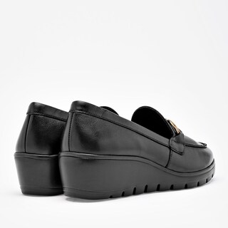 Foto 5 | Foto 5 | Zapato Confort Flexi Negro Dama