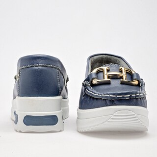 Foto 4 | Foto 4 | Zapato Casual Mora Confort Azul Dama