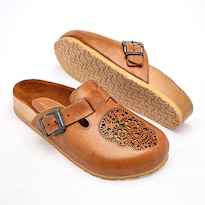 Sandalia Casual Mora Tierra Beige Dama