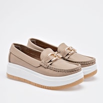 Zapato Casual Emanuel Romero Beige Dama