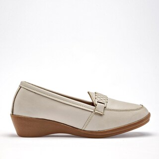 Foto 5 | Foto 5 | Zapato Confort General Beige Dama