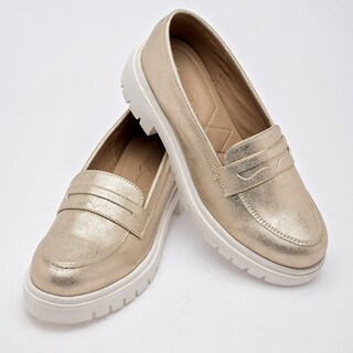 Foto 1 | Foto 1 | Mocasin Casual Been Class Dorado Dama