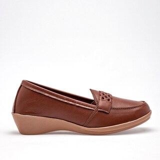 Foto 5 | Foto 5 | Zapato Confort General Café Dama