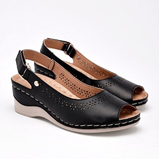 Foto 2 | Foto 2 | Sandalia Mora Mora Confort Negro Dama