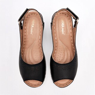 Foto 3 | Foto 3 | Sandalia Mora Mora Confort Negro Dama