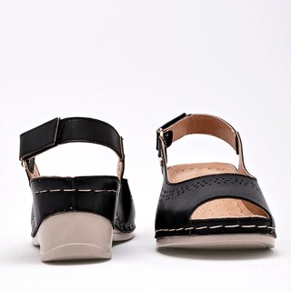 Foto 4 | Foto 4 | Sandalia Mora Mora Confort Negro Dama