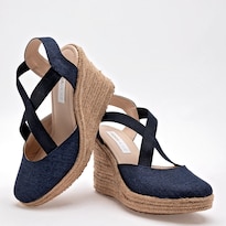 Zapato Casual Moramora Azul Dama