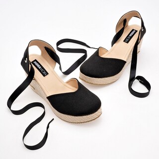 Foto 1 | Foto 1 | Alpargata Cuña Moramora Negro Dama