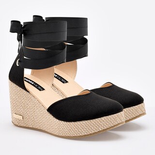 Foto 2 | Foto 2 | Alpargata Cuña Moramora Negro Dama