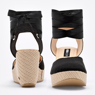 Foto 3 | Foto 3 | Alpargata Cuña Moramora Negro Dama