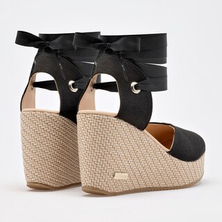 Foto 4 | Foto 4 | Alpargata Cuña Moramora Negro Dama